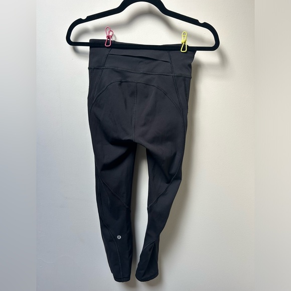 Lululemon Leggings Time to Sweat Black Leggings - Picture 7 of 9